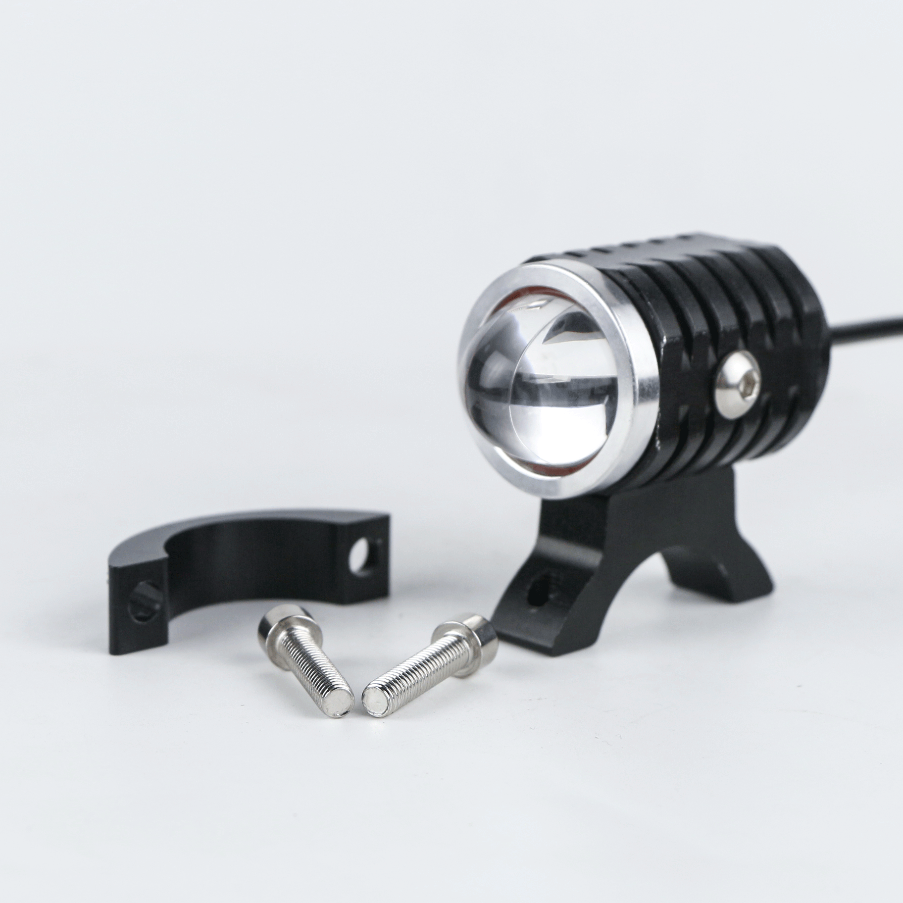 2 Inch Tricolor LED Motorcycle Spotlight