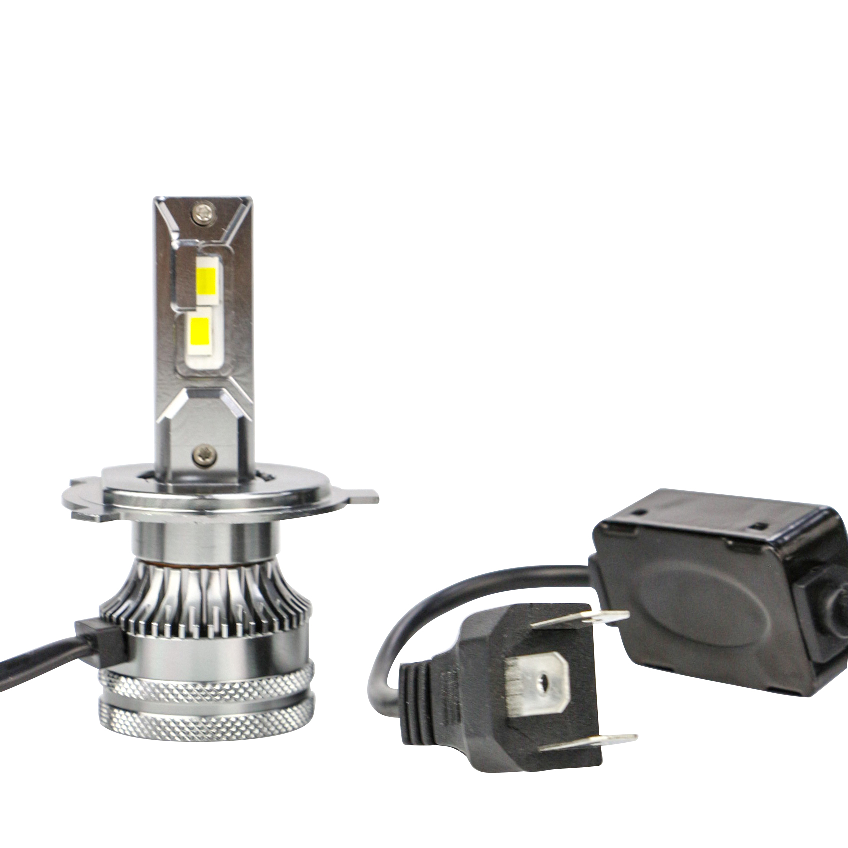 Canbus LED Headlight Bulb Conversion Kit V15 H4
