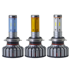 Explosive Private Model Triple Light Color Headlights V18 H7